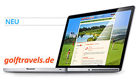 Gerade fertiggestellt: www.golftravels.de