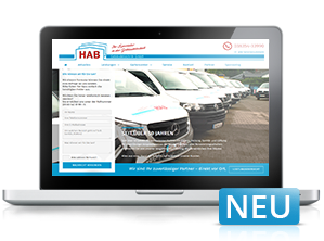 HAB Gebäudetechnik neue Webseite